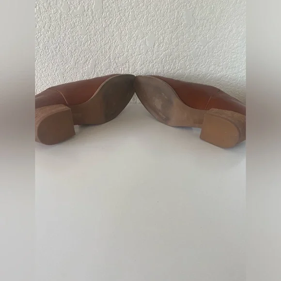 Madewell Lucy Asymmetrical in Leather English Saddle - Picture 7 of 8